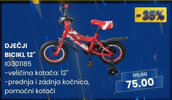 DJEČJI BICIKL 12"