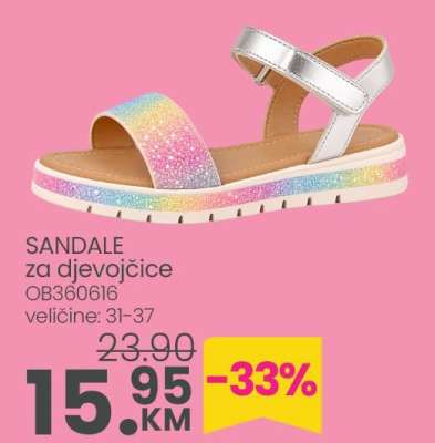 Sandale za djevojčice