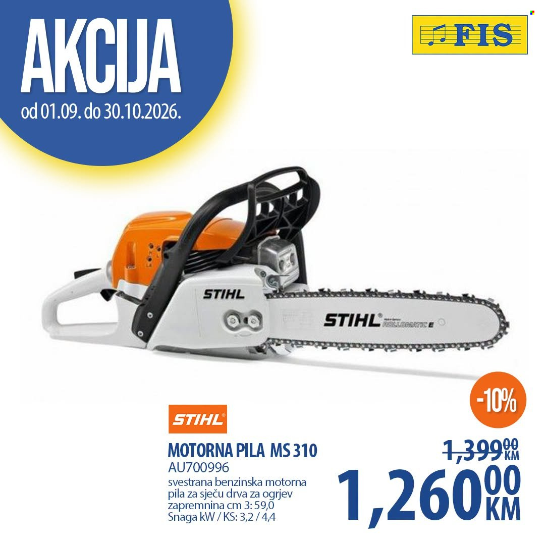FIS katalog - 01.09.2026. - 30.10.2026.. Stranica 3