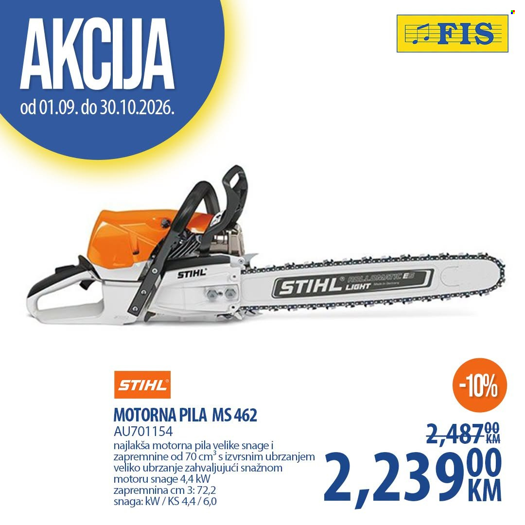 FIS katalog - 01.09.2026. - 30.10.2026.. Stranica 6