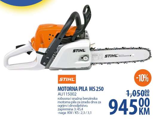 MOTORNA PILA MS 250