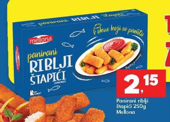 Panirani riblji štapići 250g