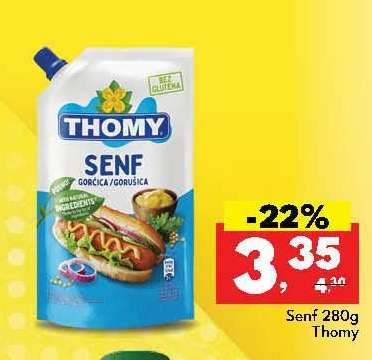 Senf, 280g Thomy