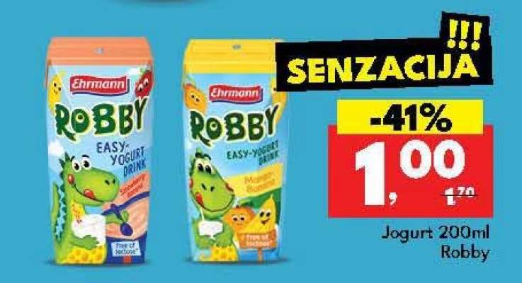 Jogurt 200ml Robby