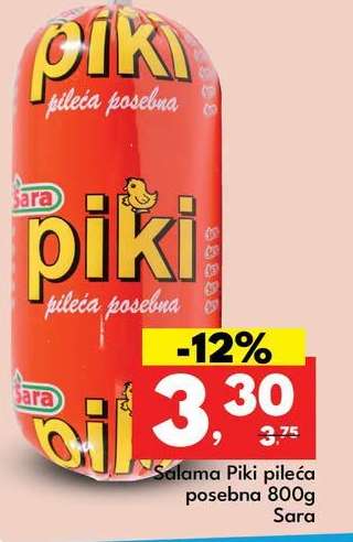 Salama Piki pileća posebna 800g Sara