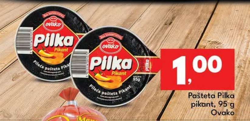 Pašteta Pilka pikant