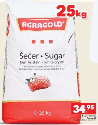 Šećer, kristalni Agragold