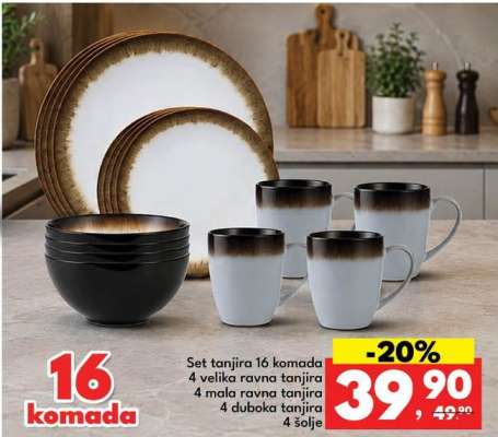 Set tanjira 16 komada