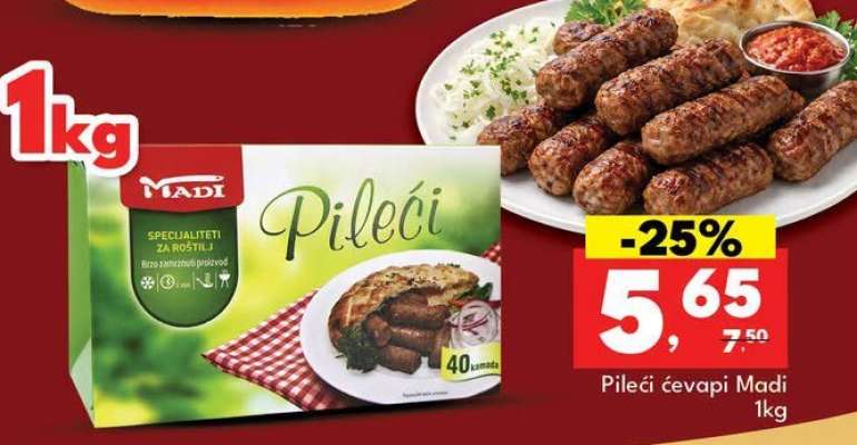 PILEĆI ĆEVAPI Madi