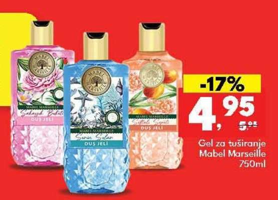 Gel za tuširanje Mabel Marseille 750ml
