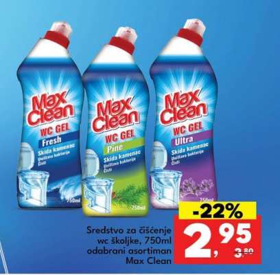 Max Clean WC GEL