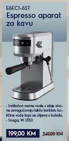 E6EC1-6ST Espresso aparat za kavu