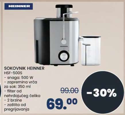 Sokovnik Heinner HSF-5005