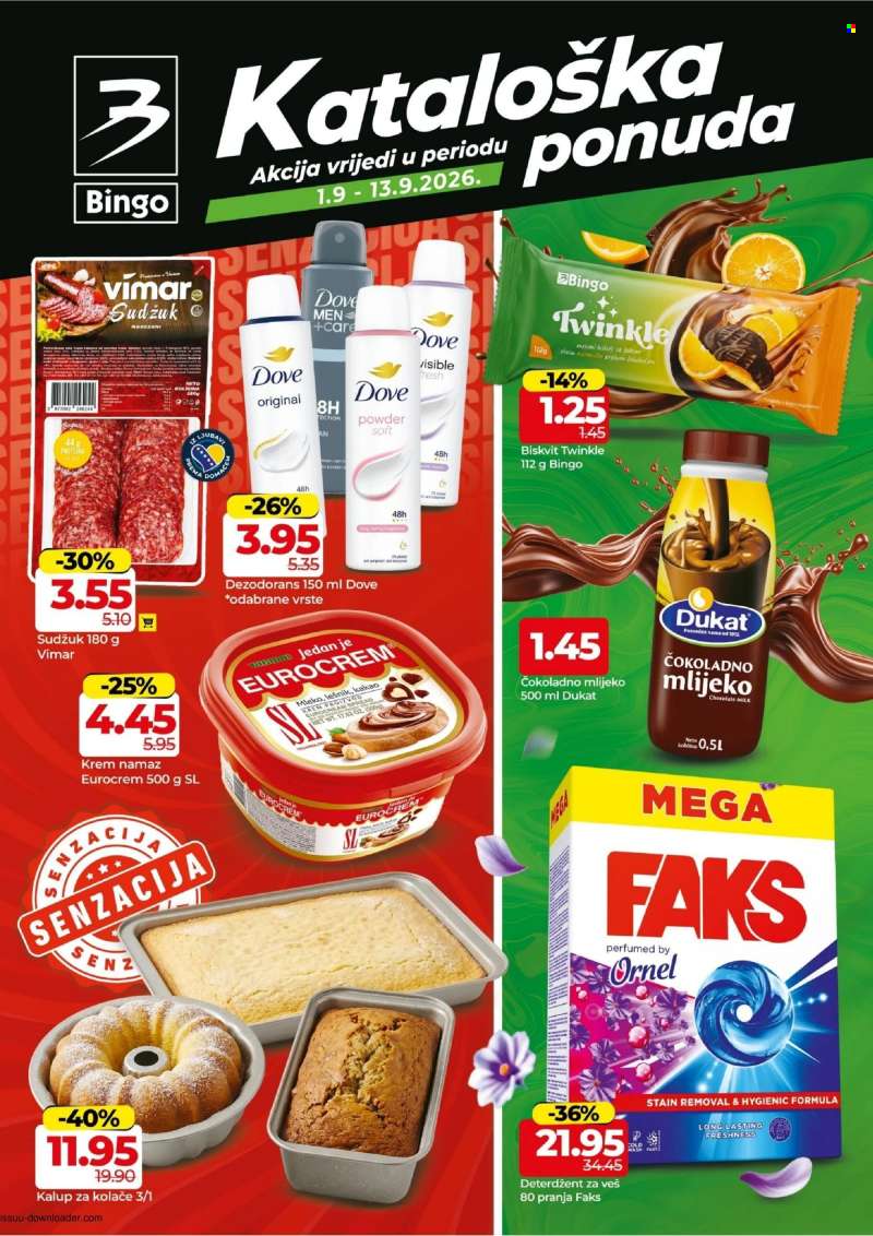 Bingo katalog - 01.09.2026. - 13.09.2026.