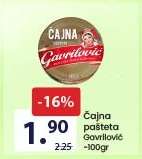 Čajna pašteta Gavrilović