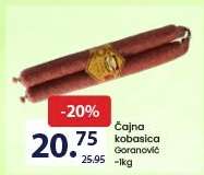 Čajna kobasica Goranović