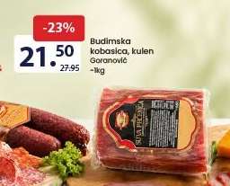 Budimska kobasica, kulen Goranović