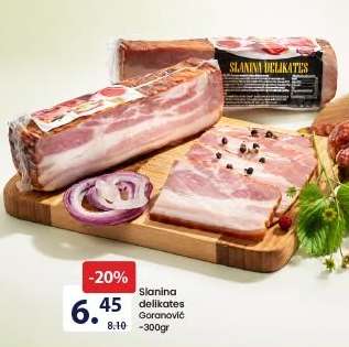 Slanina delikates Goranović