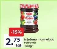 Miješana marmelada Podravka
