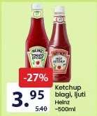 Ketchup *blagi* / *ljuti*