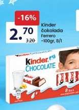 Kinder čokolada Ferrero