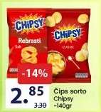Čips sorto chipsy