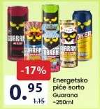 Energetsko piće sorto Guarana