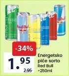Energetsko piće sorto Red Bull