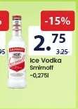 Ice vodka Smirnoff