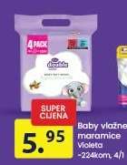 Baby vlažne maramice Violeta