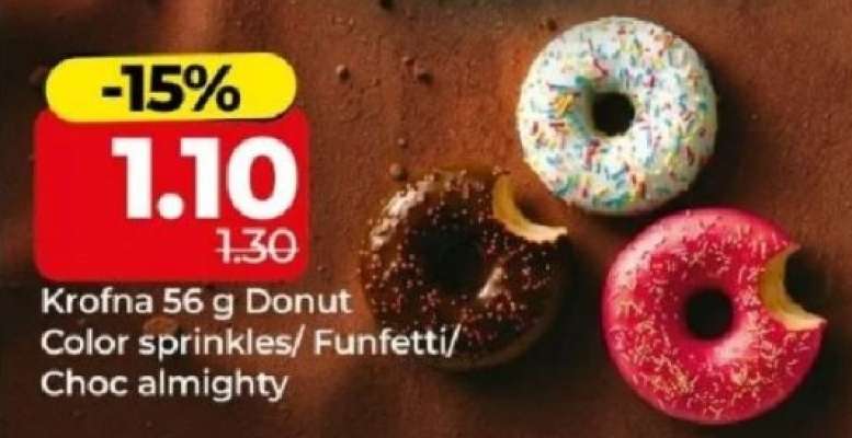Krofna 56 g Donut