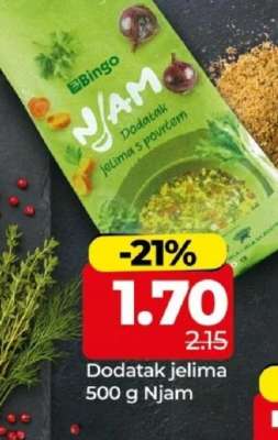 Dodatak jelima 500 g Njam