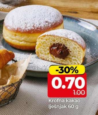 Krofna kakao/lješnjak 60 g
