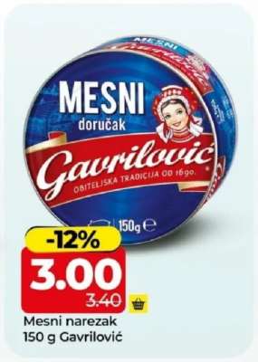 Mesni narezak 150 g Gavrilović