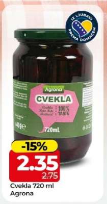 Cvekla 720 ml