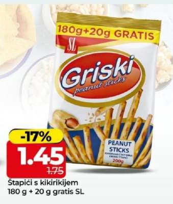 Griski peanut sticks