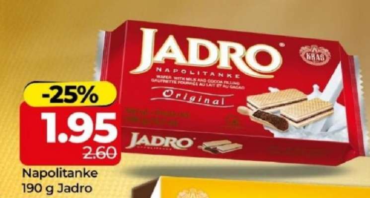 NAPOLITANKE 190 G JADRO