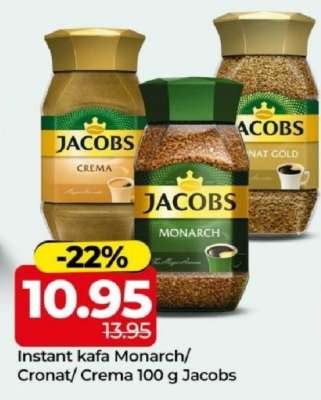 Instant kafa Monarch/Cronat/Crema 100 g Jacobs
