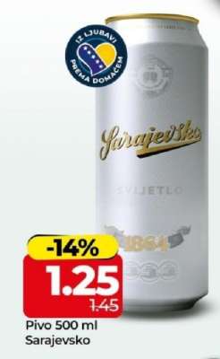 Pivo 500 ml Sarajevsko