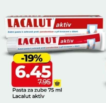 Pasta za zube 75 ml Lacalut aktiv