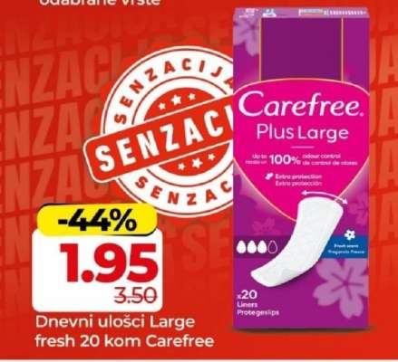Carefree Plus Large
