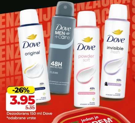 Dezodorans 150 ml Dove