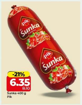 Šunka 400 g Pik