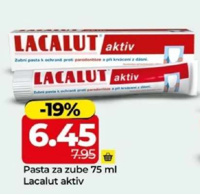 Pasta za zube 75 ml Lacalut aktiv