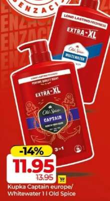 Kupka Captain europe/Whitewater 1 l Old Spice