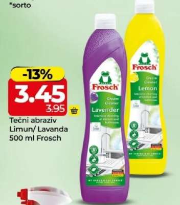 Tečni abraziv Limun/Lavanda 500 ml Frosch