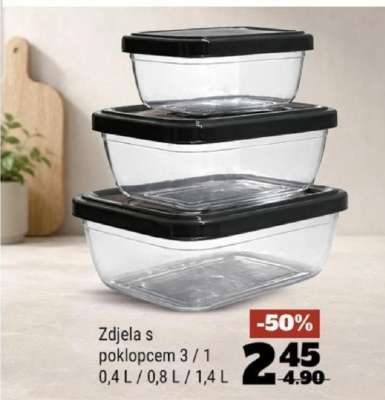 Zdjela s poklopcem 3/1