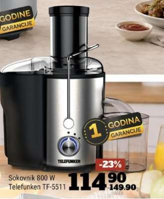 Sokovnik 800 W Telefunken TF-5511