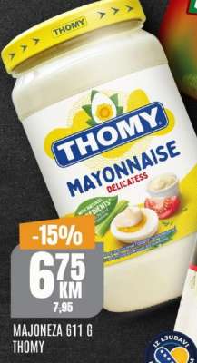 MAJONEZA 611 G THOMY