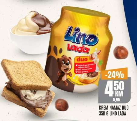 KREM NAMAZ DUO 350 G LINO LADA